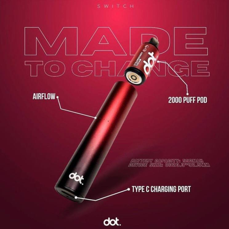 Dotmod Dot Switch 單主機 500mAh:圖片 6