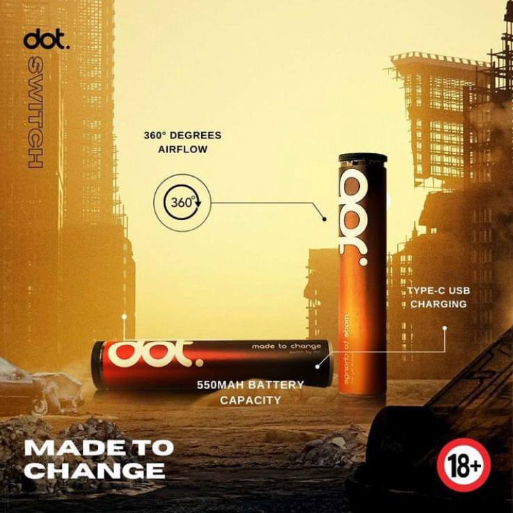Dotmod Dot Switch 單主機 500mAh:圖片 3